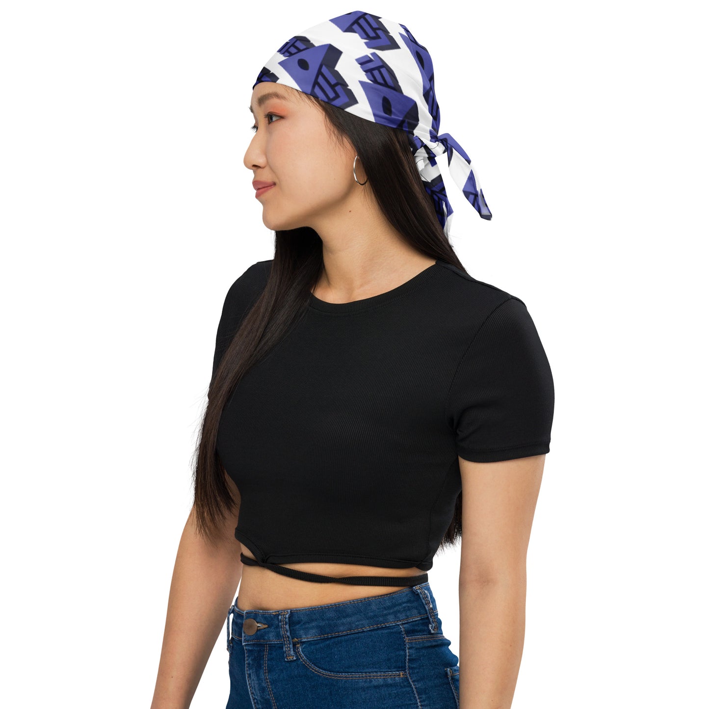 Leveli - printtihuivi/bandana