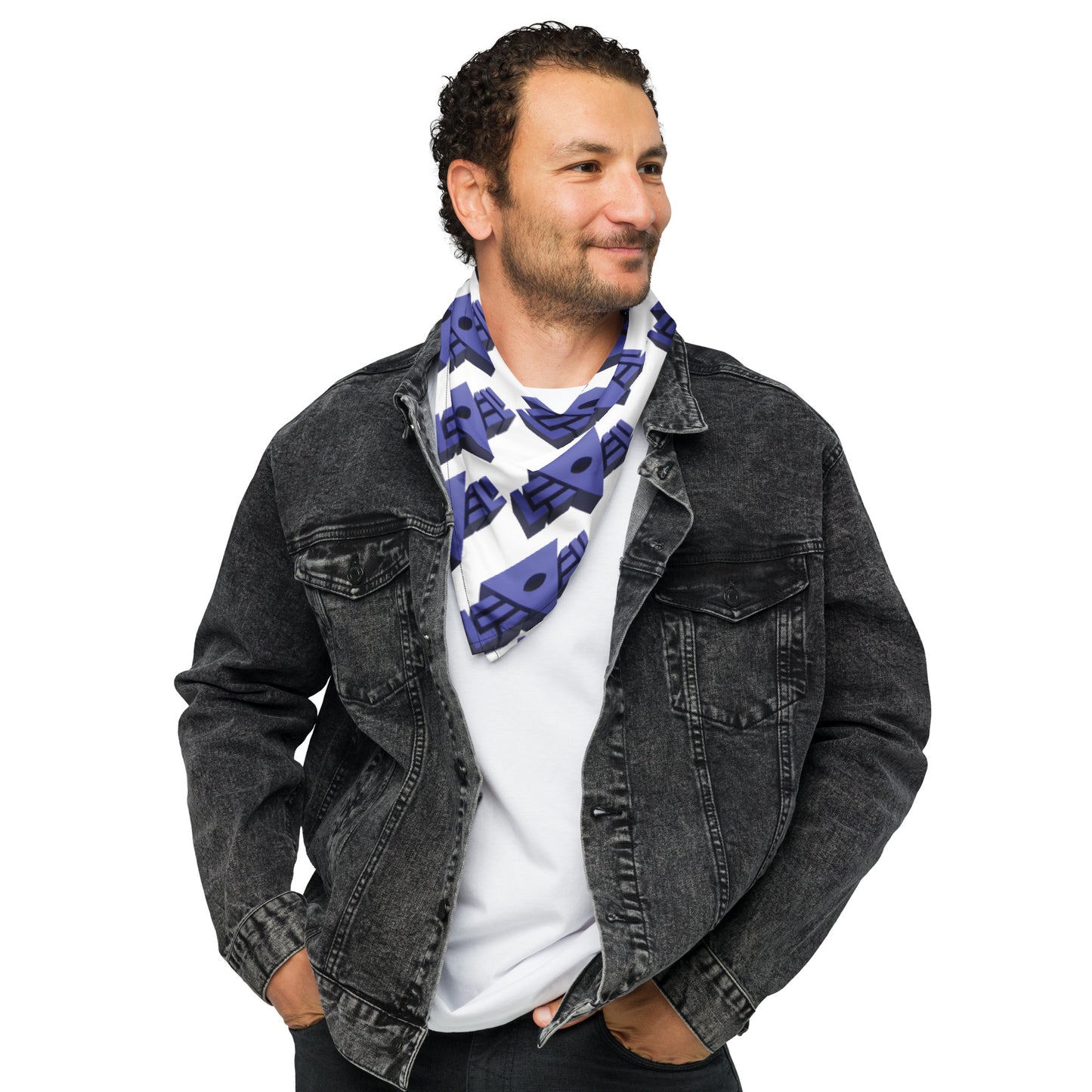 Leveli - printtihuivi/bandana